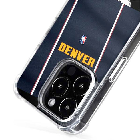 NBA Denver Nuggets Jersey iPhone 15 Pro MagSafe Case
